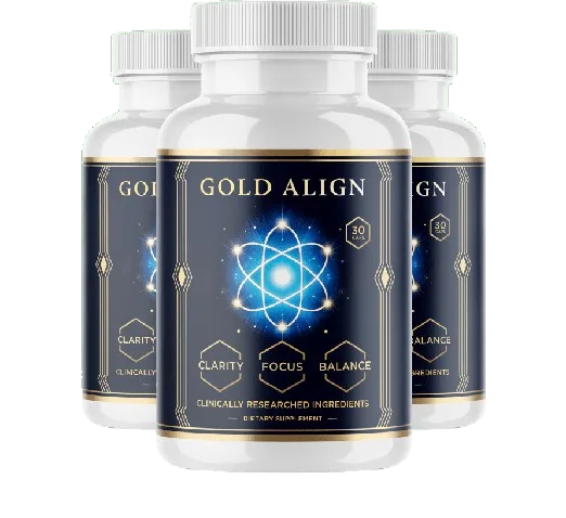 GoldAlign Natural Supplement Bottles