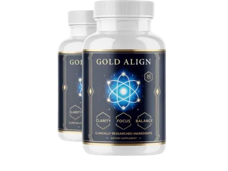 GoldAlign Natural Supplement Bottle